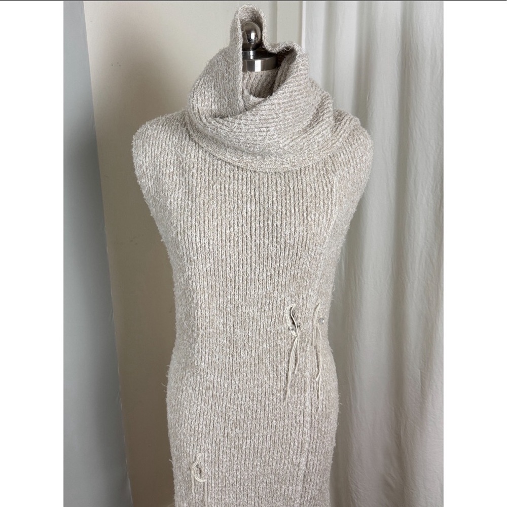 Acne Studios Distressed Ribbed Knit Dress - Picture 8 of 16